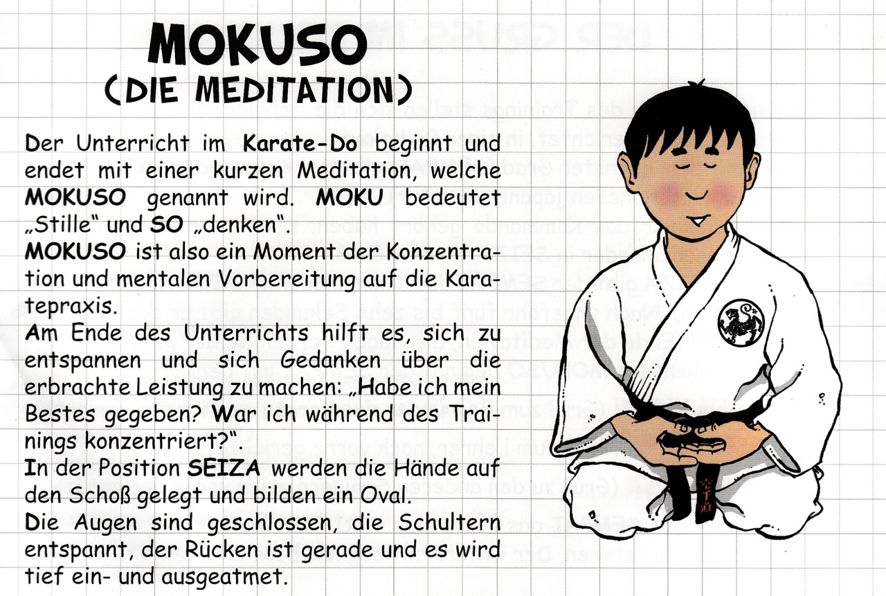 Mokuso - die Meditation